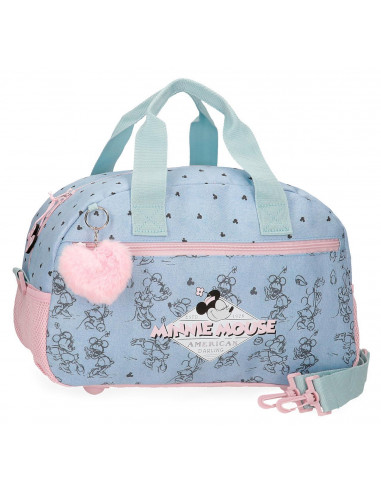 2953221 TRAVEL BAG 40CM.MINNIE MOUSE AMERICAN DARLING